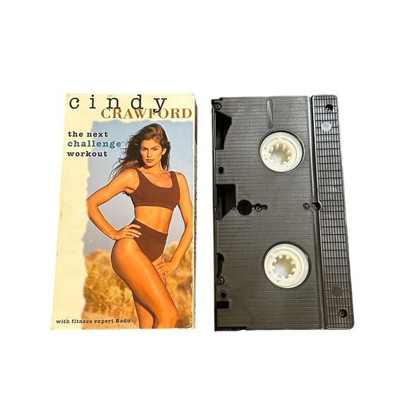 Cindy Crawford The Next Challenge Workout VHS Tape - Picture 2 of 7